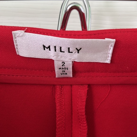 Milly cropped flared pants size 2 - Picture 4 of 7
